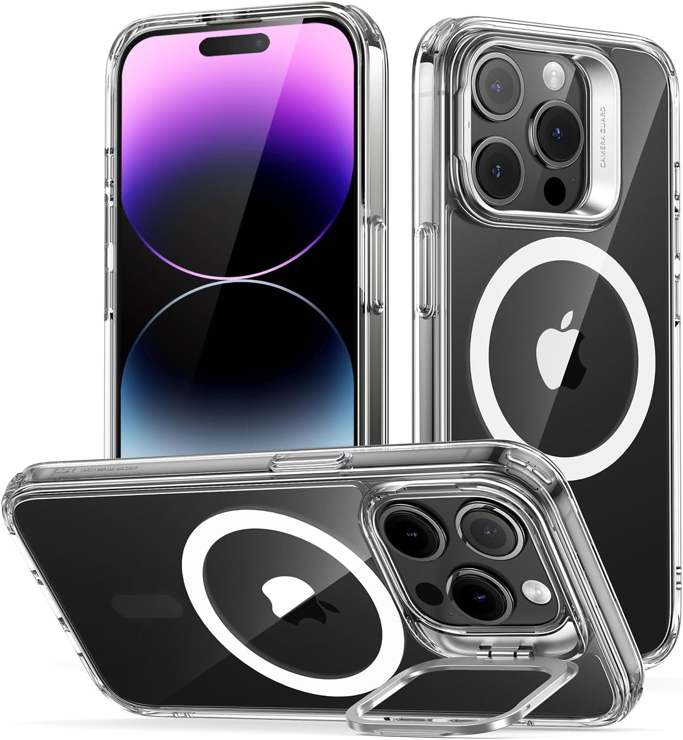 image:imageESR Classic Hybrid for iPhone 18 Pro Max17 Pro Max Case with Flex StandClear