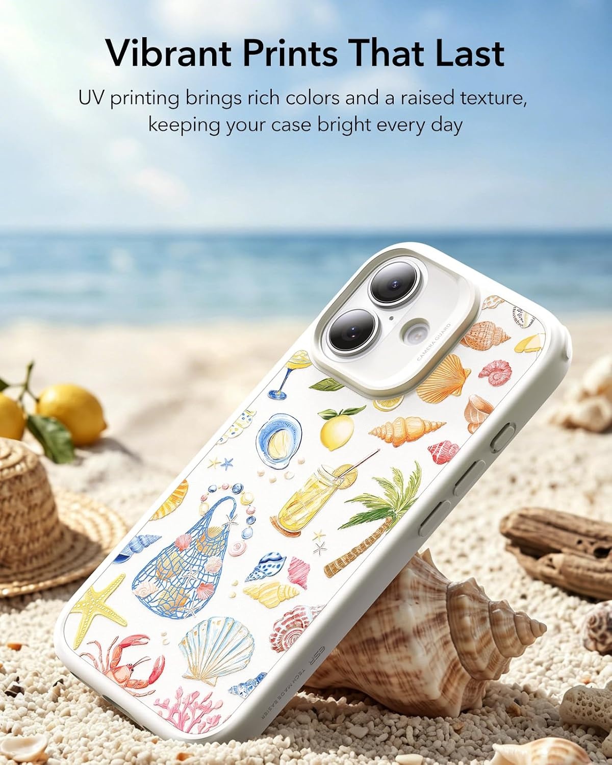 image:imageESR Classic Hybrid for iPhone 18 Pro17 Pro Case Girly Light BlueCream White