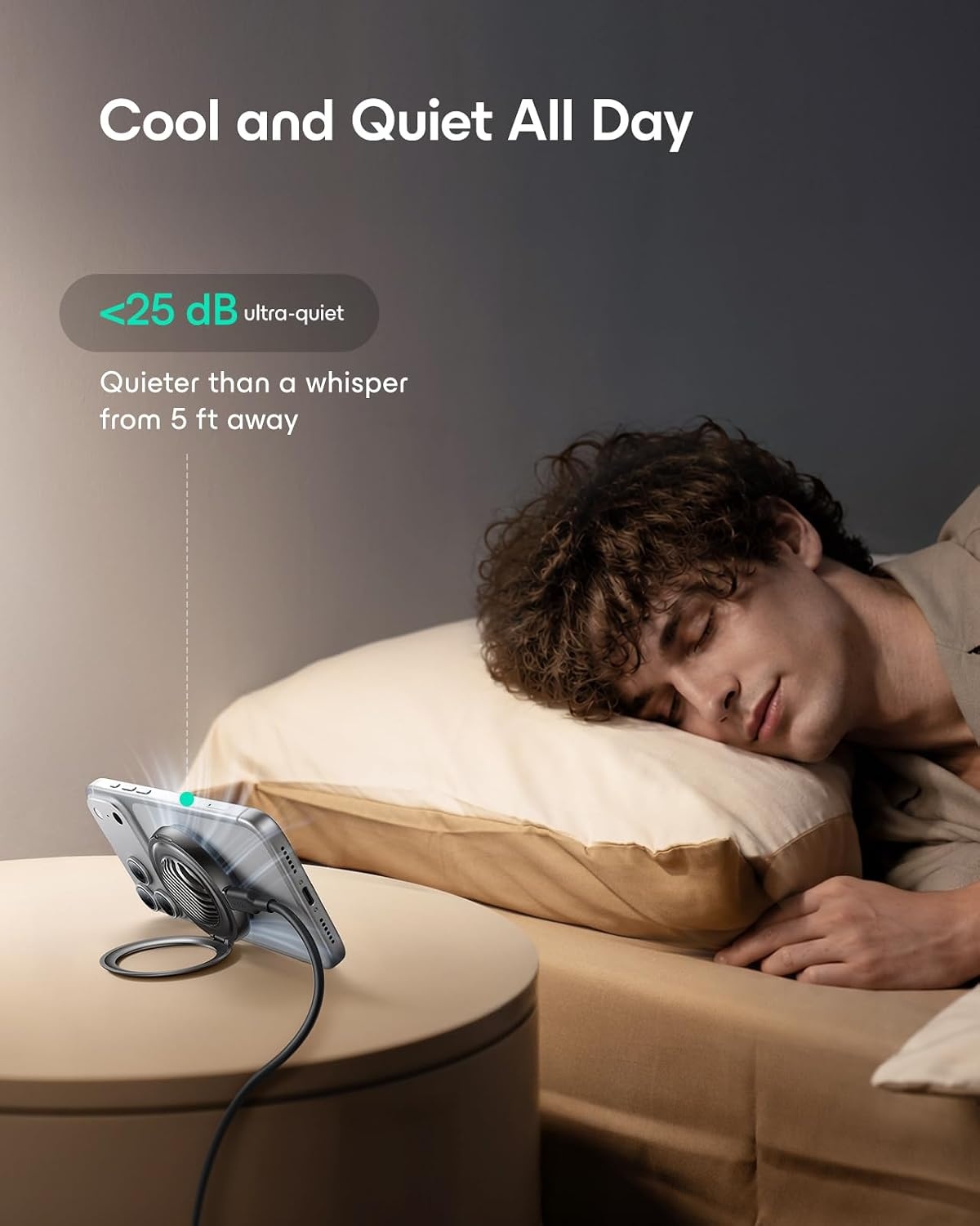 image:imageESR for MagSafe Charger Qi22 25W Cyclone Charging Pad for Fast ChargingBlack
