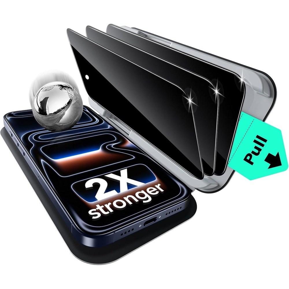 image:imageESR 3 Pack for iPhone 18 Pro Privacy Screen Protector ClassiciPhone 17 Pro 63 inch