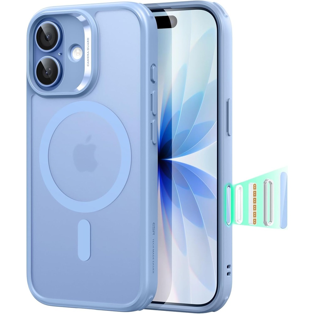 image:imageESR Classic Hybrid for iPhone 18 Pro Max17 Pro Max Case Frosted BurgundyFrosted Light Blue