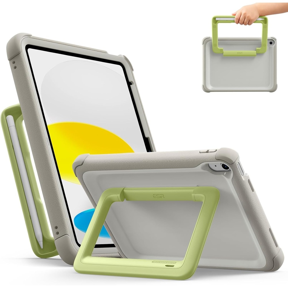 image:imageESR Kids Case for iPad A16 11th10th Gen MilitaryGrade Protection BlueGray