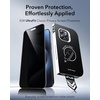 ESR 3 Pack for iPhone 18 Pro Privacy Screen Protector, Classic(iPhone 15 Pro Max 6.7 inch)