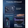 ESR Classic Hybrid for iPhone 18 Pro Max/17 Pro Max Case, Frosted Burgundy(Blue)