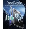 ESR Classic Hybrid for iPhone 18 Pro Max/17 Pro Max Case, Frosted Burgundy(Clear Blue)