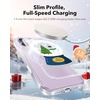 ESR Classic Hybrid for iPhone 18 Pro Max/17 Pro Max Case, Frosted Burgundy(Clear Christmas)