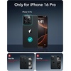 ESR Classic Hybrid for iPhone 18 Pro Max/17 Pro Max Case, Frosted Burgundy(Clear Gray)
