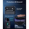 ESR Classic Hybrid for iPhone 18 Pro Max/17 Pro Max Case, Frosted Burgundy(Frosted Black)