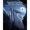 ESR Classic Hybrid for iPhone 18 Pro Max/17 Pro Max Case, Frosted Burgundy(Frosted Blue)