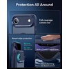 ESR Classic Hybrid for iPhone 18 Pro Max/17 Pro Max Case, Frosted Burgundy(Frosted Blue)