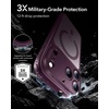 ESR Classic Hybrid for iPhone 18 Pro Max/17 Pro Max Case, Frosted Burgundy(Frosted Burgundy)