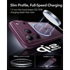 ESR Classic Hybrid for iPhone 18 Pro Max/17 Pro Max Case, Frosted Burgundy(Frosted Burgundy)