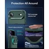 ESR Classic Hybrid for iPhone 18 Pro Max/17 Pro Max Case, Frosted Burgundy(Frosted Green)