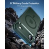 ESR Classic Hybrid for iPhone 18 Pro Max/17 Pro Max Case, Frosted Burgundy(Frosted Green)