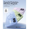ESR Classic Hybrid for iPhone 18 Pro Max/17 Pro Max Case, Frosted Burgundy(Frosted Light Purple)