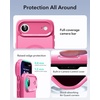 ESR Classic Hybrid for iPhone 18 Pro Max/17 Pro Max Case, Frosted Burgundy(Frosted Pink)