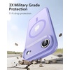 ESR Classic Hybrid for iPhone 18 Pro Max/17 Pro Max Case, Frosted Burgundy(Frosted Purple)