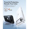 ESR Classic Hybrid for iPhone 18 Pro Max/17 Pro Max Case with Flex Stand(Clear Black)