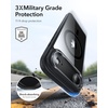 ESR Classic Hybrid for iPhone 18 Pro Max/17 Pro Max Case with Flex Stand(Clear Black)