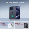 ESR Classic Hybrid for iPhone 18 Pro Max/17 Pro Max Case with Flex Stand(Clear Dark Blue)