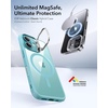 ESR Classic Hybrid for iPhone 18 Pro Max/17 Pro Max Case with Flex Stand(Clear Green)