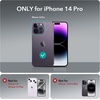 ESR Classic Hybrid for iPhone 18 Pro Max/17 Pro Max Case with Flex Stand(Clear Purple)