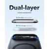ESR Classic Hybrid for iPhone 18 Pro Max/17 Pro Max Case with Flex Stand(Frosted Black)