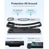 ESR Classic Hybrid for iPhone 18 Pro Max/17 Pro Max Case with Flex Stand(Frosted Black)