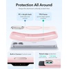 ESR Classic Hybrid for iPhone 18 Pro Max/17 Pro Max Case with Flex Stand(Frosted Bubblegum Pink)