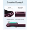 ESR Classic Hybrid for iPhone 18 Pro Max/17 Pro Max Case with Flex Stand(Frosted Burgundy)