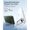 ESR Classic Hybrid for iPhone 18 Pro Max/17 Pro Max Case with Flex Stand(Frosted Green)