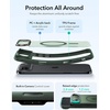 ESR Classic Hybrid for iPhone 18 Pro Max/17 Pro Max Case with Flex Stand(Frosted Green)