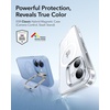 ESR Classic Hybrid for iPhone 18 Pro Max/17 Pro Max Case with Flex Stand(Frosted Light Blue)