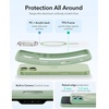 ESR Classic Hybrid for iPhone 18 Pro Max/17 Pro Max Case with Flex Stand(Frosted Light Green)