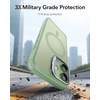 ESR Classic Hybrid for iPhone 18 Pro Max/17 Pro Max Case with Flex Stand(Frosted Light Green)