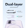 ESR Classic Hybrid for iPhone 18 Pro Max/17 Pro Max Case with Flex Stand(Frosted Light Purple)