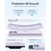 ESR Classic Hybrid for iPhone 18 Pro Max/17 Pro Max Case with Flex Stand(Frosted Light Purple)