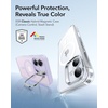 ESR Classic Hybrid for iPhone 18 Pro Max/17 Pro Max Case with Flex Stand(Frosted Light Purple)