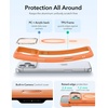ESR Classic Hybrid for iPhone 18 Pro Max/17 Pro Max Case with Flex Stand(Frosted Orange)