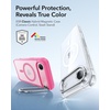 ESR Classic Hybrid for iPhone 18 Pro Max/17 Pro Max Case with Flex Stand(Frosted Pink)