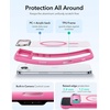 ESR Classic Hybrid for iPhone 18 Pro Max/17 Pro Max Case with Flex Stand(Frosted Pink)