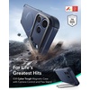 ESR Cyber Tough for iPhone 18 Pro/17 Pro Case with Flex Stand, Burgundy(Blue)
