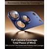 ESR for iPhone 17 Pro Max Camera Lens Protector, 1 Pack, Silver(Deep Blue)