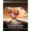 ESR for iPhone 17 Pro Max Camera Lens Protector, 1 Pack, Silver(Orange)