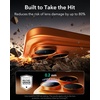 ESR for iPhone 17 Pro Max Camera Lens Protector, 1 Pack, Silver(Orange)