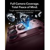 ESR for iPhone 18 Pro Max Camera Lens Protector, 1 Pack, Black(Burgundy)