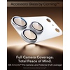 ESR for iPhone 18 Pro Max Camera Lens Protector, 1 Pack, Black(Silver)