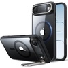 ESR Classic Hybrid for iPhone 18 Pro Max/17 Pro Max Case with Flex Stand(Clear Black)