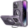ESR Classic Hybrid for iPhone 18 Pro Max/17 Pro Max Case with Flex Stand(Clear Purple)