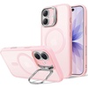 ESR Classic Hybrid for iPhone 18 Pro Max/17 Pro Max Case with Flex Stand(Frosted Bubblegum Pink)